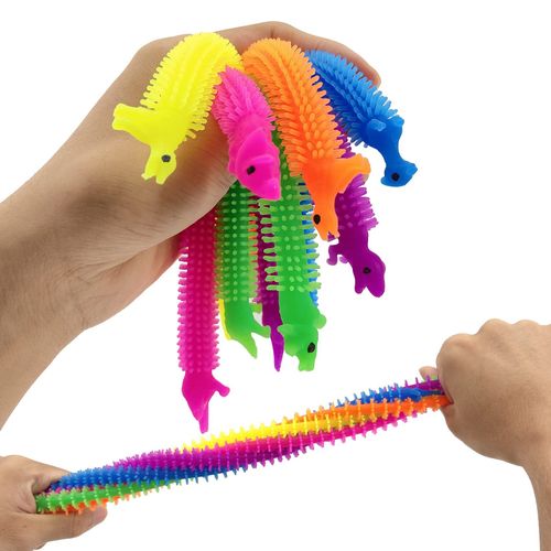 Jouet En Corde Extensible En - Jouet Sensoriel Unique Pour Les Enfants Et Les Adultes Avec Add, Tdah, Toc Ou Autisme- (Dinosaure)