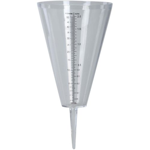 Pluviomètre En Plastique Cone