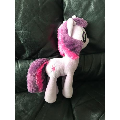 Grande Peluche Mon Petit Poney Violette Rose Et Étoile My Little Pony 30cm