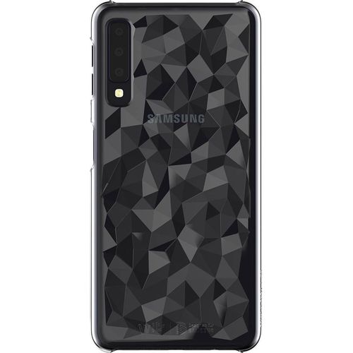 SAMSUNG GP-A750WSCPAAA - Coque arrière transparente effet prisme G A7 2018