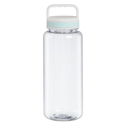 Gourde, 1 250 ml, couvercle avec poignée, transparente