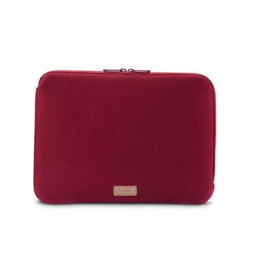 Housse d'ordin. port. "Jersey", de 34 - 36cm (13,3" - 14,1"), bordeaux