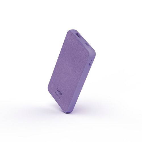 Power Pack "Fabric 10", 10000mAh, 2 sor. : USB-C, USB-A, Paisley Purple