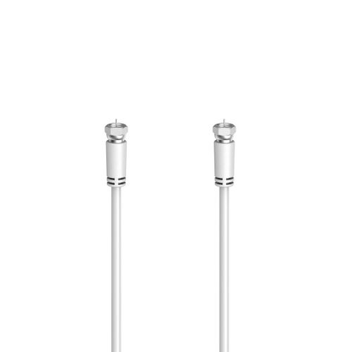 Câble de raccord. SAT, connecteur F - connecteur F, 1,5 m, 90 dB, blc