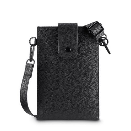 Etui bandoulière universel pour tél. 17,5x11cm, Noir