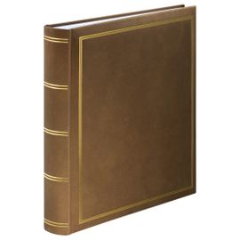 Album Photo Ultra Grand Format "Londres", 34x35 Cm, 80p. Blches, Marron
