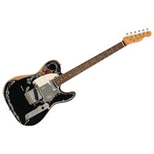 Fender Joe Strummer Telecaster Black Rw Guitare Électrique Signature Avec Étui