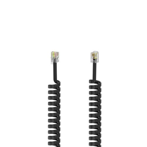 Câble de casque, fiche mâle modul. 4p4c - fiche mâle modul. 4p4c, 1,5m