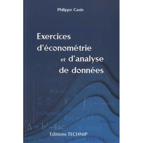 Exercices D'économétrie Et D'analyse De Données