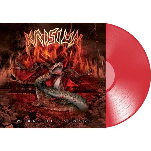 Krisiun - Works Of Carnage - Transparent Red [Vinyl Lp] Explicit, Red, Bonus Tracks, Colored Vinyl, Ltd Ed