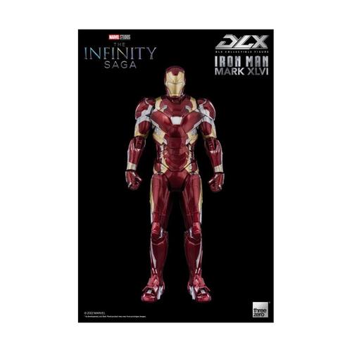 Infinity Saga - Figurine 1/12 Dlx Iron Man Mark 46 17 Cm