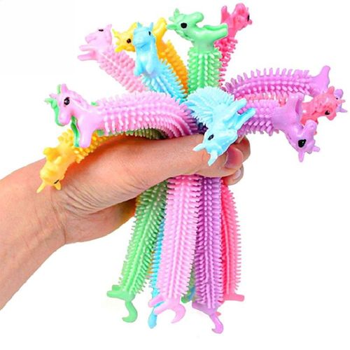 Jouet En Corde Extensible En - Jouet Sensoriel Unique Pour Les Enfants Et Les Adultes Avec Add, Tdah, Toc Ou Autisme- (Licornes)