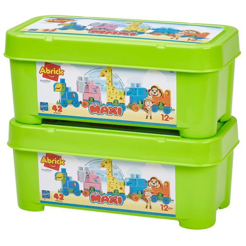 Ecoiffier Coffret Train Du Zoo - Les Maxi