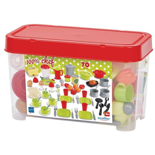 100% Chef Coffret Kit Vaisselle