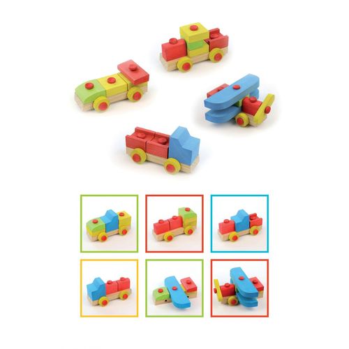 Jeu De Construction Vehicule Multi-Constructions