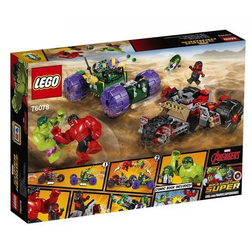 Lego 76078 - Hulk Contre Hulk Rouge