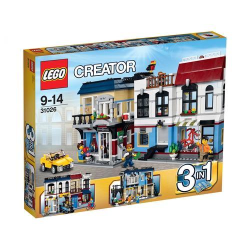 Lego Creator - Le Magasin De Vélos Et Le Café - 31026