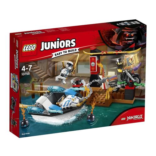 Lego Juniors - La Poursuite En Bateau De Zane - 10755