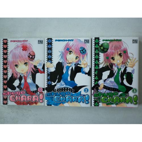 Shugo Chara! Mangas Volume 1 À 3 Vf Pika Edition Collection Lot 3 Mangas