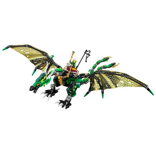 Lego Ninjago - Le Dragon Émeraude De Lloyd - 70593