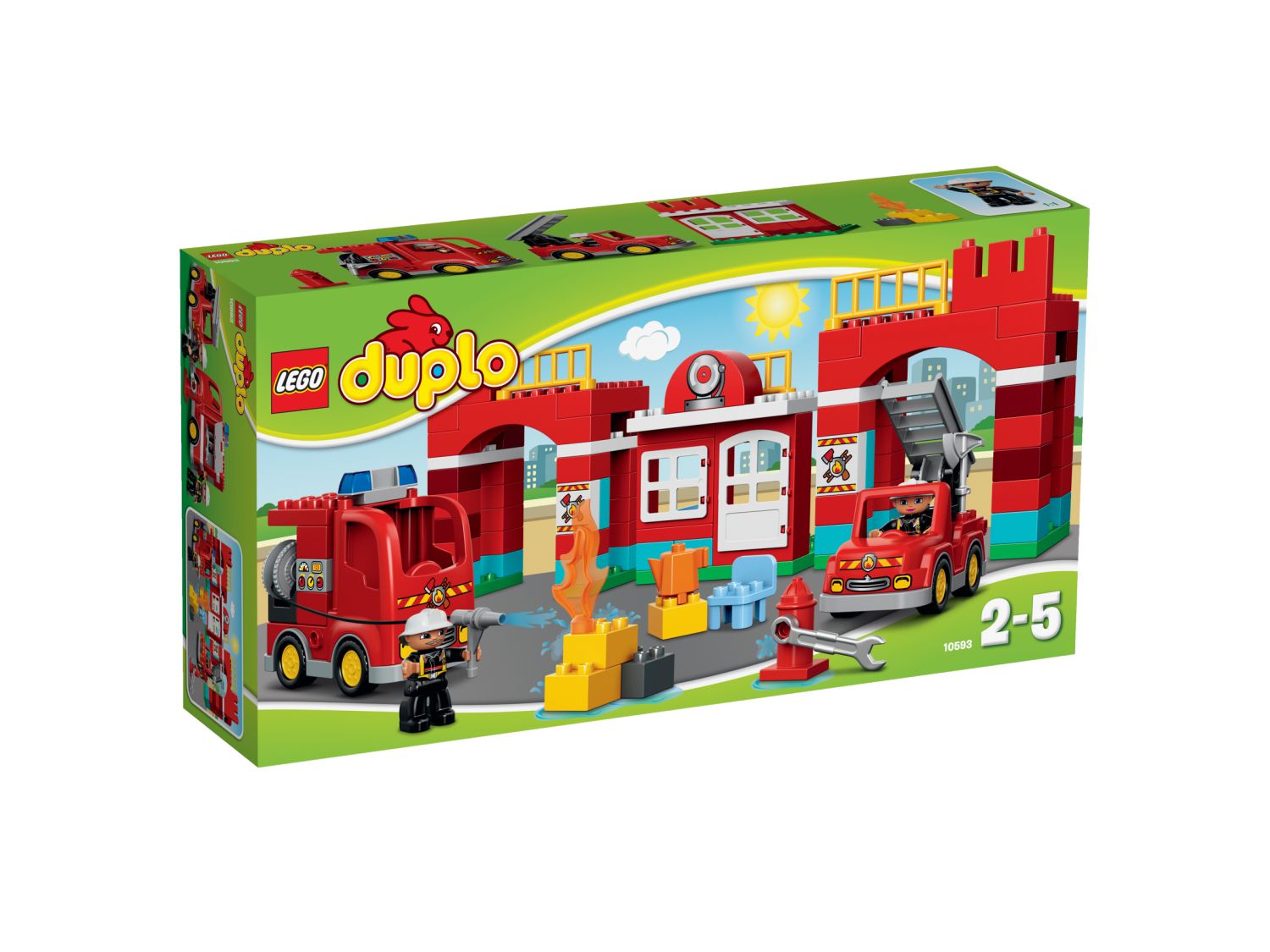 Lego Duplo - La Caserne Des Pompiers - 10593