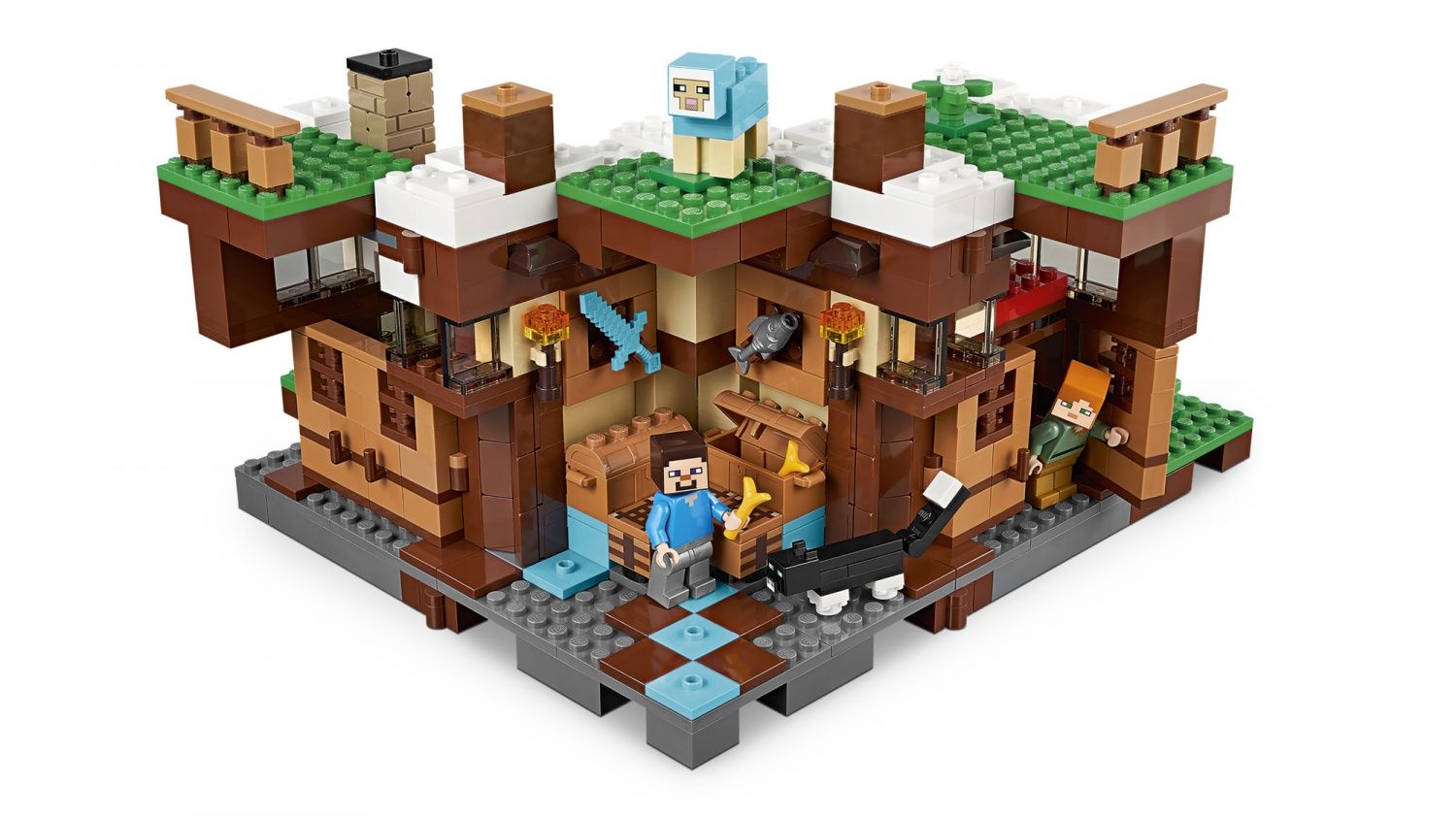 Lego Minecraft - La Base Sous La Cascade - 21134 - 4