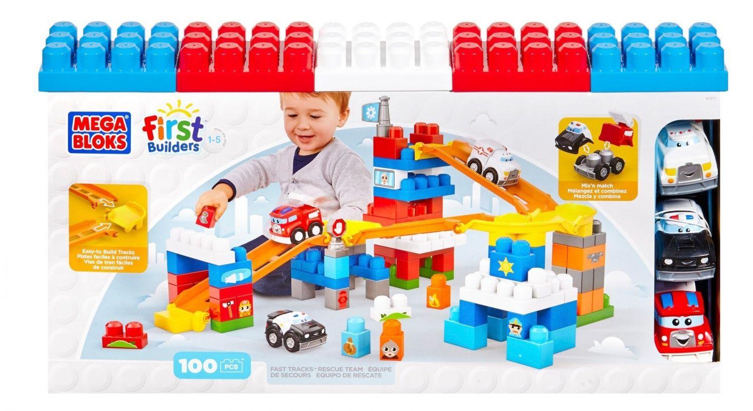 Mega Bloks - First Builder - Blocs, Blocs et Encore des Blocs - 100 Pièces