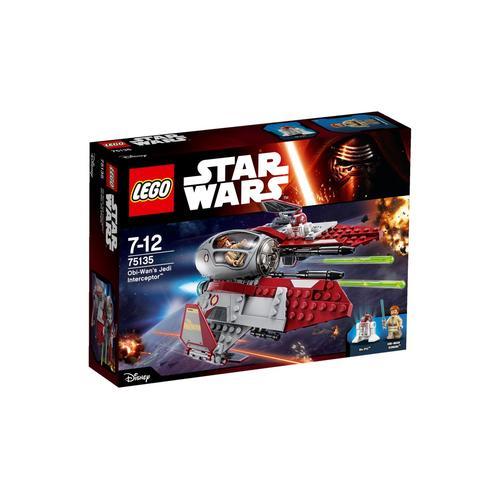 Lego Star Wars - Le Jedi Interceptor D'obi-Wan Kenobi - 75135