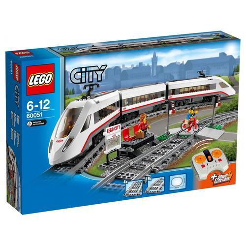 Lego City - Le Train De Passagers À Grande Vitesse - 60051