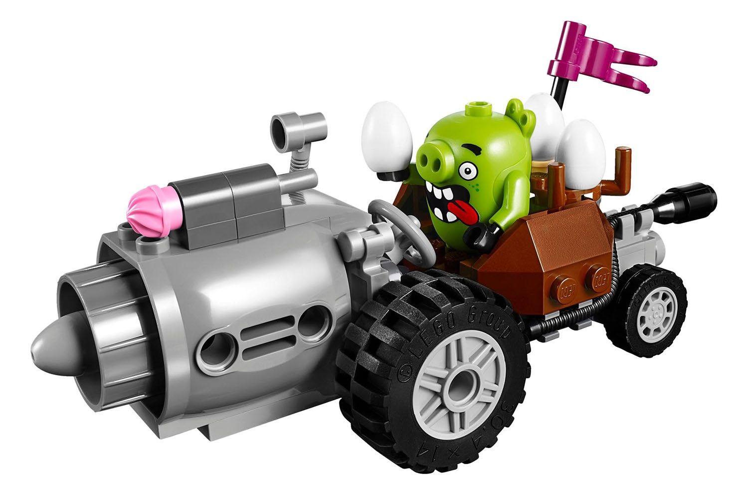 Lego Angry Birds - L'vasion En Voiture Du Cochon - 75821