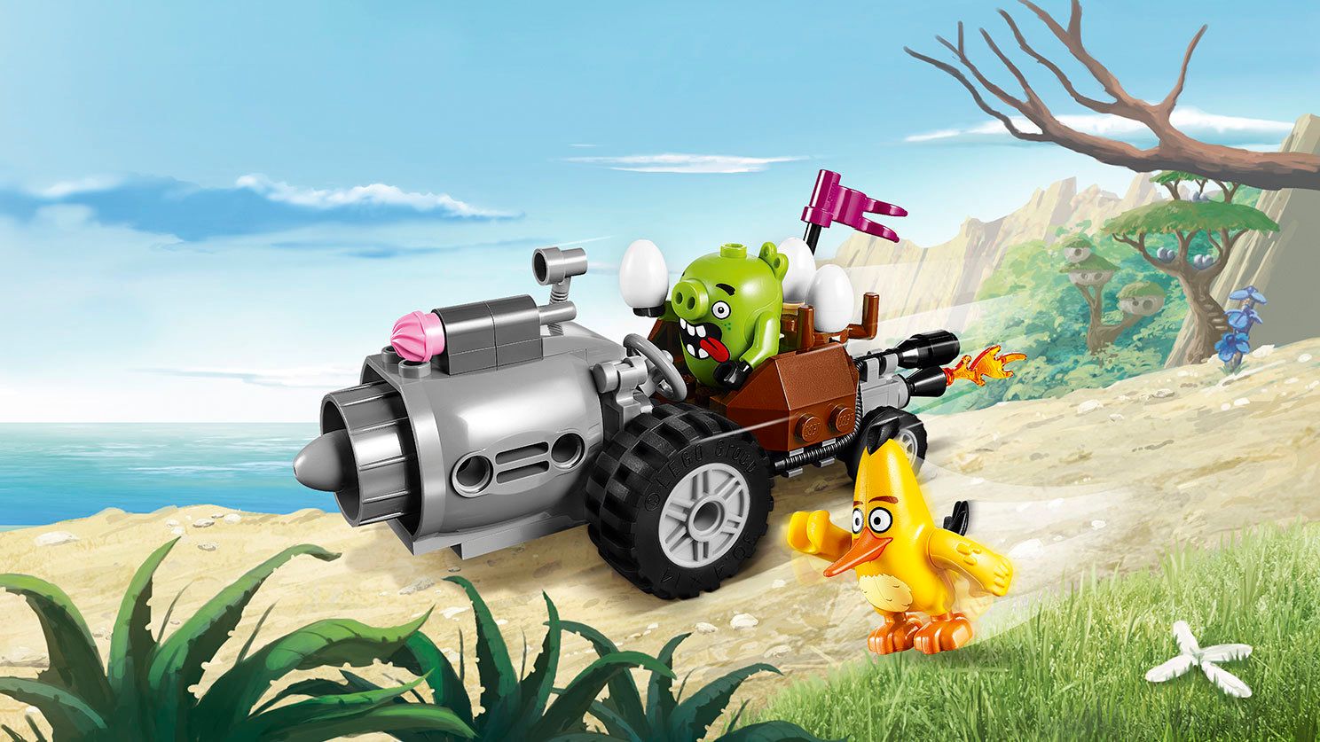 Lego Angry Birds - L'vasion En Voiture Du Cochon - 75821 - 4