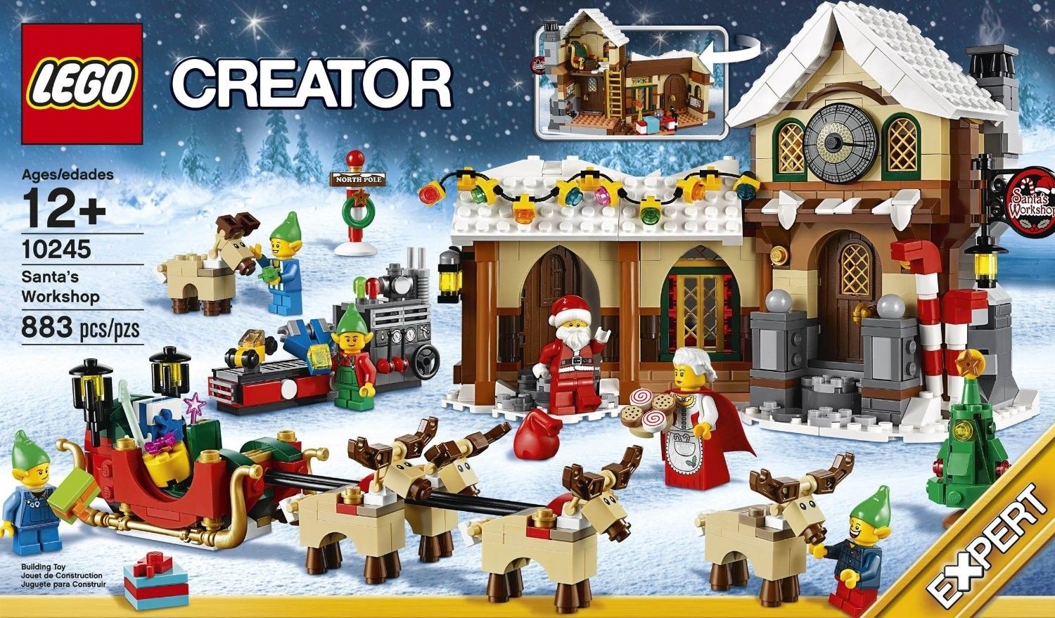 Lego Creator - L'atelier Du Père Noël - 10245