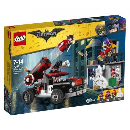 Lego The Batman Movie - L'attaque Boulet De Canon D'harley Quinn - 70921