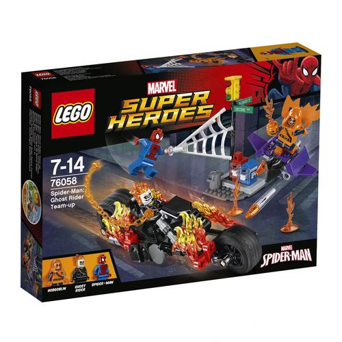 Lego 76058 - Spider-Man : L'équipe De Ghost Rider