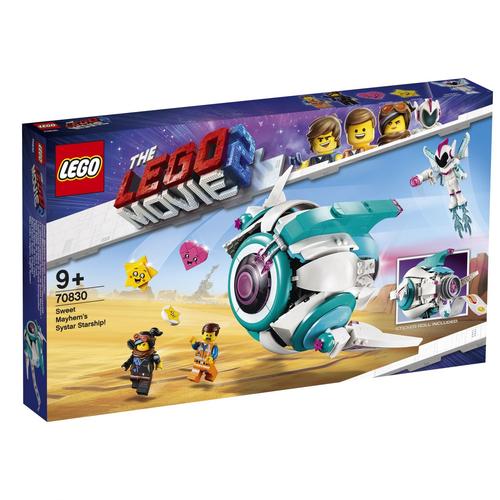 Lego The Lego Movie - Le Vaisseau Spatial Systar De Sweet Mayhem ! - 70830