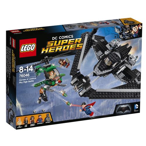 LEGO 76046 - Batman V Superman - Les Héros de la Justice : la bataille dans le ciel