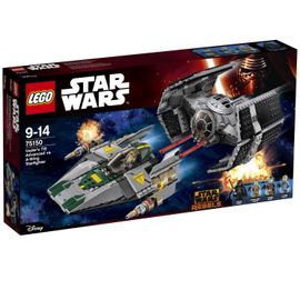 LEGO Star Wars - Le TIE Advanced de Dark Vador contre l'A-wing Fighter - 75150