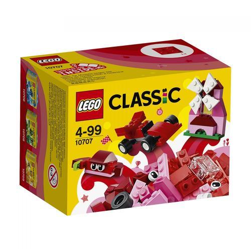 Lego Classic - Boîte De Construction Rouge - 10707