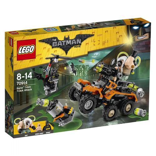 Lego The Batman Movie - L'attaque Du Camion Toxique De Bane - 70914