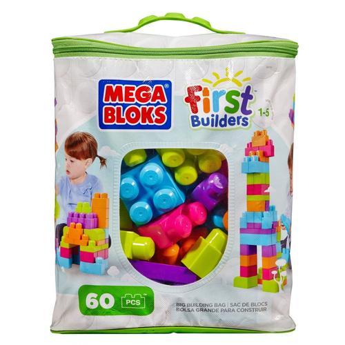 Mega Bloks First Builders - Sac De Blocs Géants (60 Pièces)