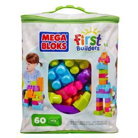 MEGA BLOKS - WAGON TOURNI-BLOCS - CONSTRUCTION / Mega Bloks et Mega Construx