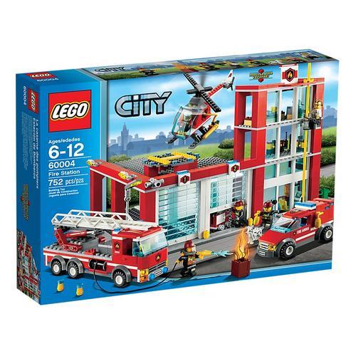 Lego City - La Caserne Des Pompiers - 60004