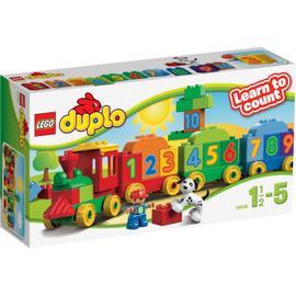 LEGO DUPLO 10874 Le Train à Vapeur, Jouet de Locomotive Télécommandé avec  Sons, Lumières pas cher 