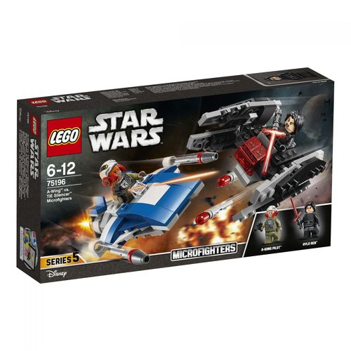 Lego Star Wars - Microfighter A-Wing Vs. Silencer Tie - 75196