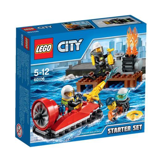 Lego 60106 - Ensemble De Démarrage Pompiers