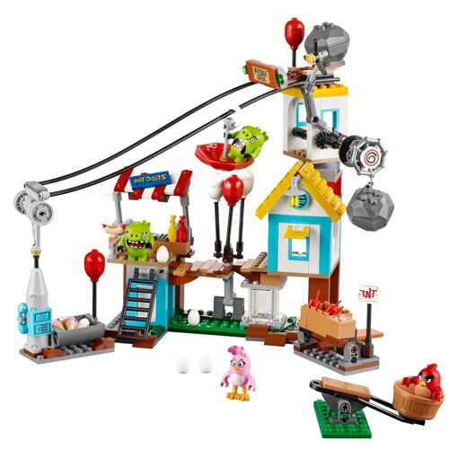 Lego Angry Birds - La Démolition De Cochon Ville - 75824 - 2