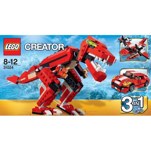 Le bolide rouge 31055 | Creator 3-en-1 | Boutique LEGO® officielle FR