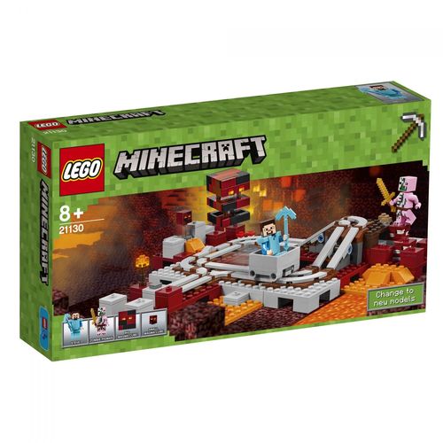 Lego Minecraft - Les Rails Du Nether - 21130