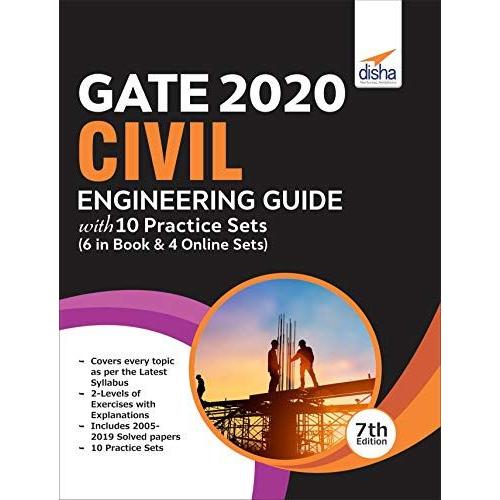 Gate 2020 Civil Engineering Guide With 10 Practice Sets (6 In Book + 4 Online) 7th Edition