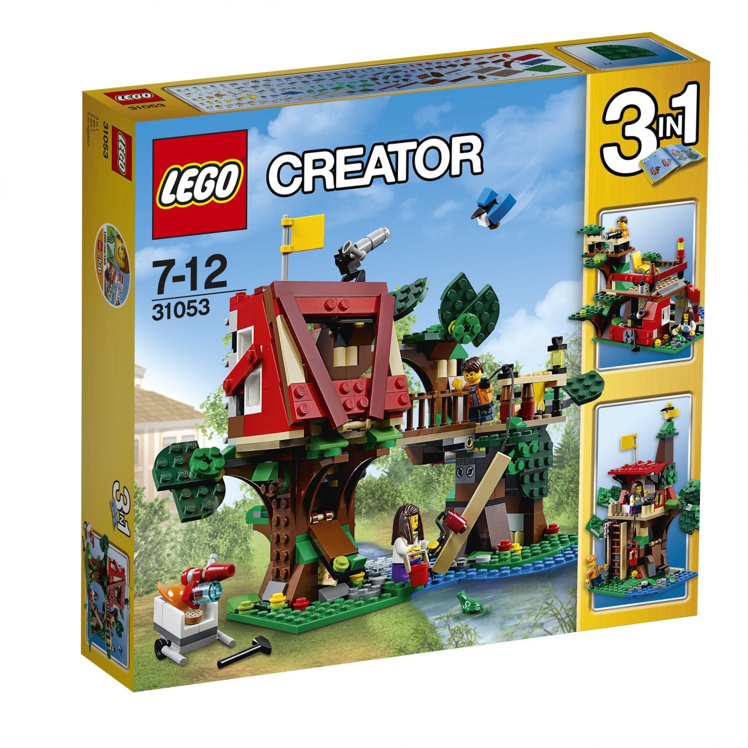 Lego Creator - Les Aventures Dans La Cabane Dans L'arbre - 31053